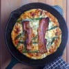 Bacon Pizza with Asparagus